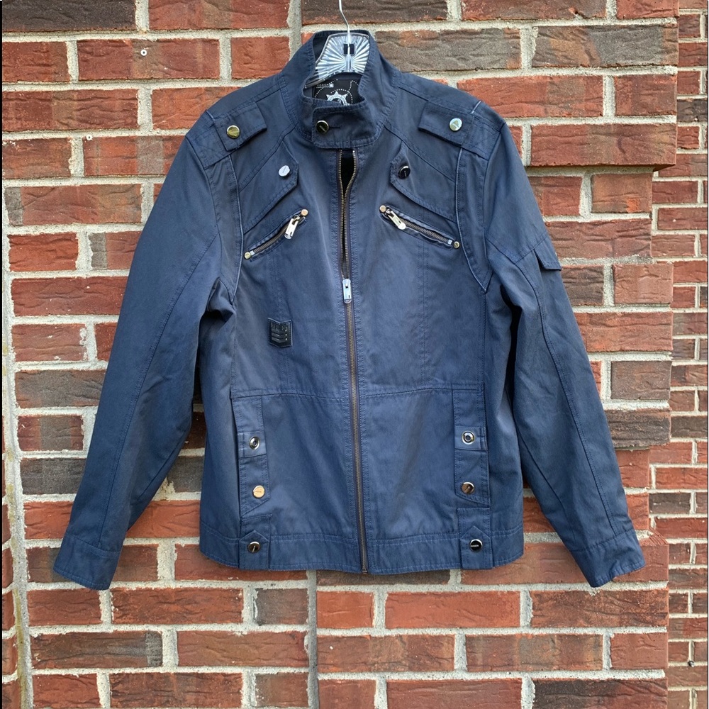 Mosibao Military Style Navy Jacket XXL